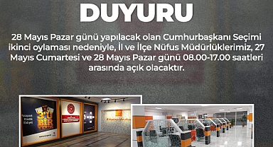 KARAMAN VALİLİĞİNDEN DUYURU