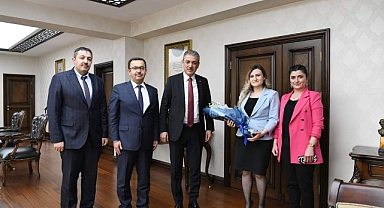 Karaman Valisi Sn. Tuncay Akkoyun, SGK heyetini kabul etti