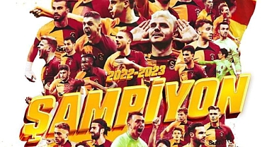 Süper Lig'in Şampiyonu Galatasaray