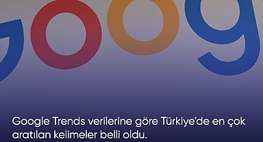 Türkiye'de en çok aratılan kelimeler belli oldu 