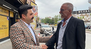 Yusuf Baştuğ Esnaf Ziyaretinde