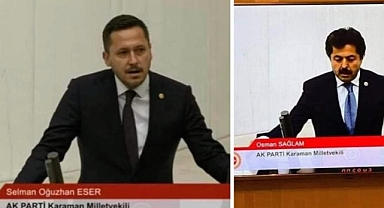 AK PARTİ KARAMAN MİLLETVEKİLLERİ YEMİN EDEREK GÖREVLERİNE BAŞLAMIŞLARDIR 