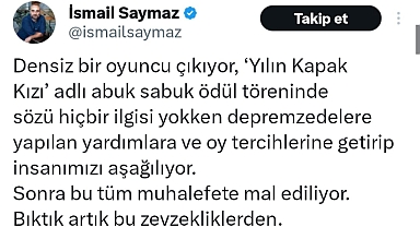 İsmail Saymaz'dan Eda Ece'ye Sert Tepki