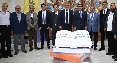 KARAMAN BELEDİYESİ 3. KARAMAN KİTAP GÜNLERİ BAŞLADI