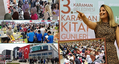KARAMAN KİTAP GÜNLERİ YOĞUN KATILIMLA SONA ERDİ
