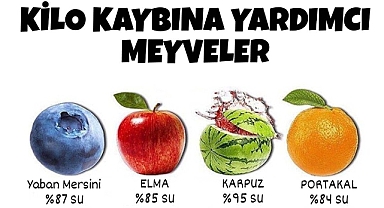 Kilo vermeye yardımcı 14 meyve!