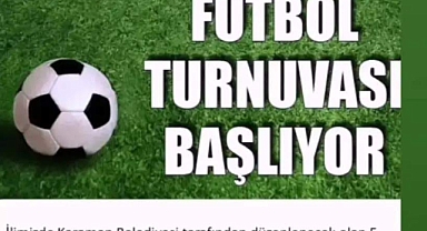 Kurumlar arası futbol turnuvası başlıyor