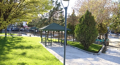 ALPARSLAN TÜRKEŞ PARKINDA ÇALIŞMALAR TAMAMLANMAK ÜZERE