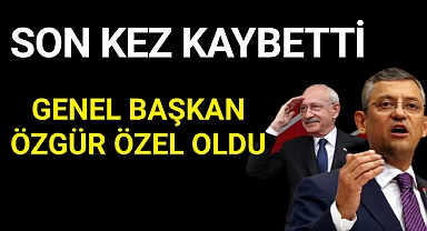 CHP'nin YENİ GENEL BAŞKANI ÖZGÜR ÖZEL