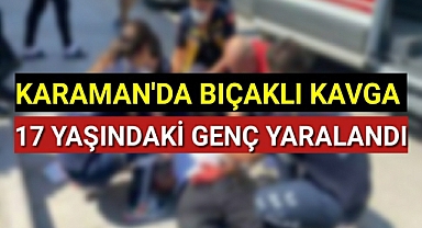 17 Yaşındaki Genç Bıçaklandı