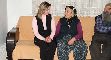 Hatice Sarıibrahim Hanımefendiden Şehit Ailesine Anlamlı Ziyaret