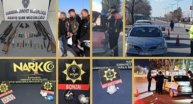 Karaman'da 8000 Üzerinde Şahıs Sorgulandı